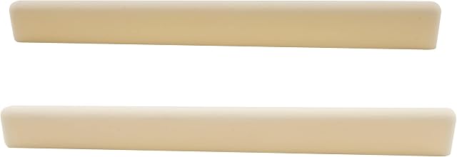 Musiclily Kość Siodełko Mostka do Gitary Klasycznej 80x3x11mm(2 szt.)