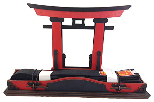 Tanno Design Budo Torii Gürtelbox Black Belt - Holz- ohne Gürtel rot/schwarz Cover