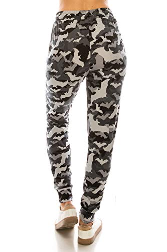 Image of Leggings Depot Premium Jogger Women's Popular Print High Waist Track Pants(S-XL)