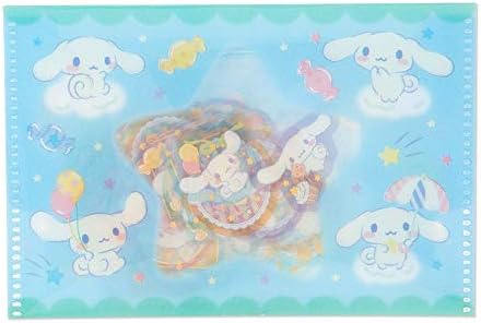 Sanrio Foil Stamping Planner Stickers with PVC Card Case/Pack of 45 (Cinnamoroll [ 195057 ])