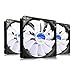 Price comparison product image AABCOOLING Super Silent Fan 14 - Silent and Efficient 140mm Fan with 4 Anti-vibration Pads, 140mm Case Fan, 140mm Fan White, Cooling Fan, 12V - Value Pack 3 Pieces 8,6 dB (A)