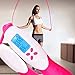 Jump Rope,Digital Counting Speed Jumping Rope Counter for Indoor/Outdoor Fitness Boxing Training Adjustable Weighted Jump Rope Workout for Men,Women,Children Skipping Rope (Rope/Cordless)