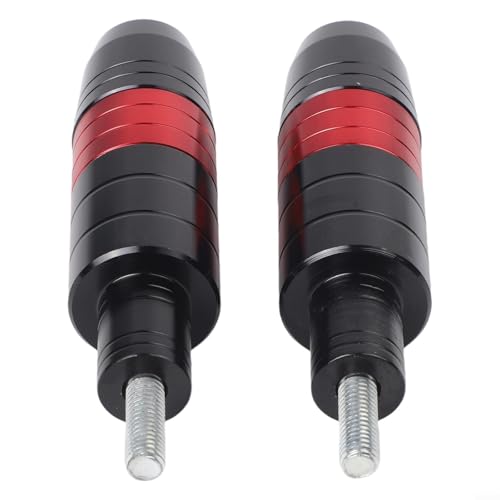 Zilimontt Barre de protection pour moto compatible avec la plupart des modèles, protection anti-chute en aluminium usiné avec un design élégant et pour une installation facile