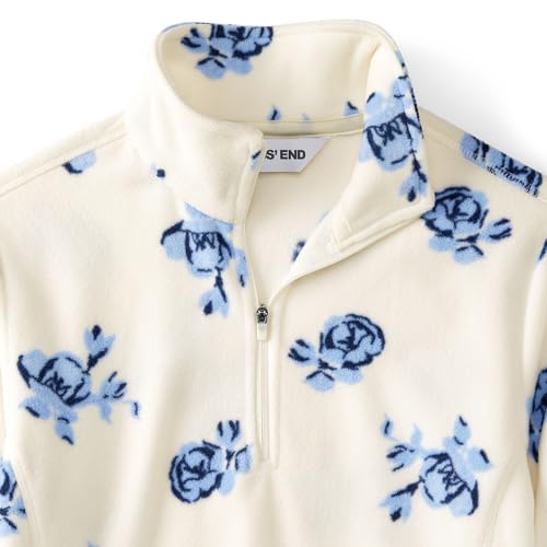 Image of Lands' End Anyweather Fleece Quarter Zip Pullover