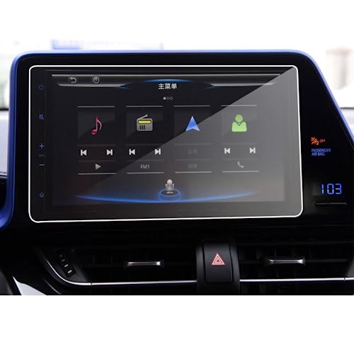 Protection d'écran de navigation GPS en verre trempé haute résistance pour Toyota CHR