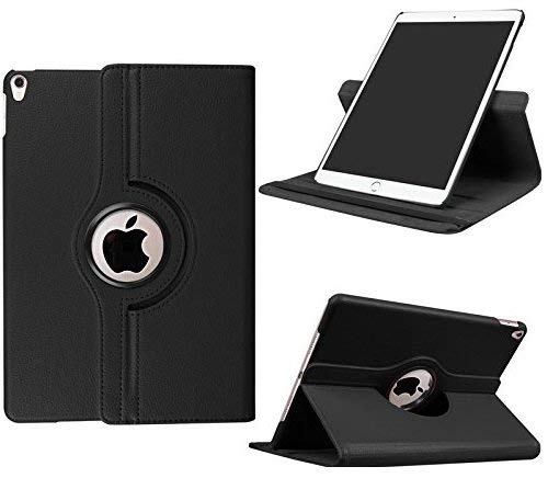 Caseous 360 Rotate Synthetic Leather Flip Cover Case for iPad Pro (10.5-inch) 2017 Launch A1701 A1709 A1852 (Black) (B07SFFVVMN) Amazon Price History, Amazon Price Tracker