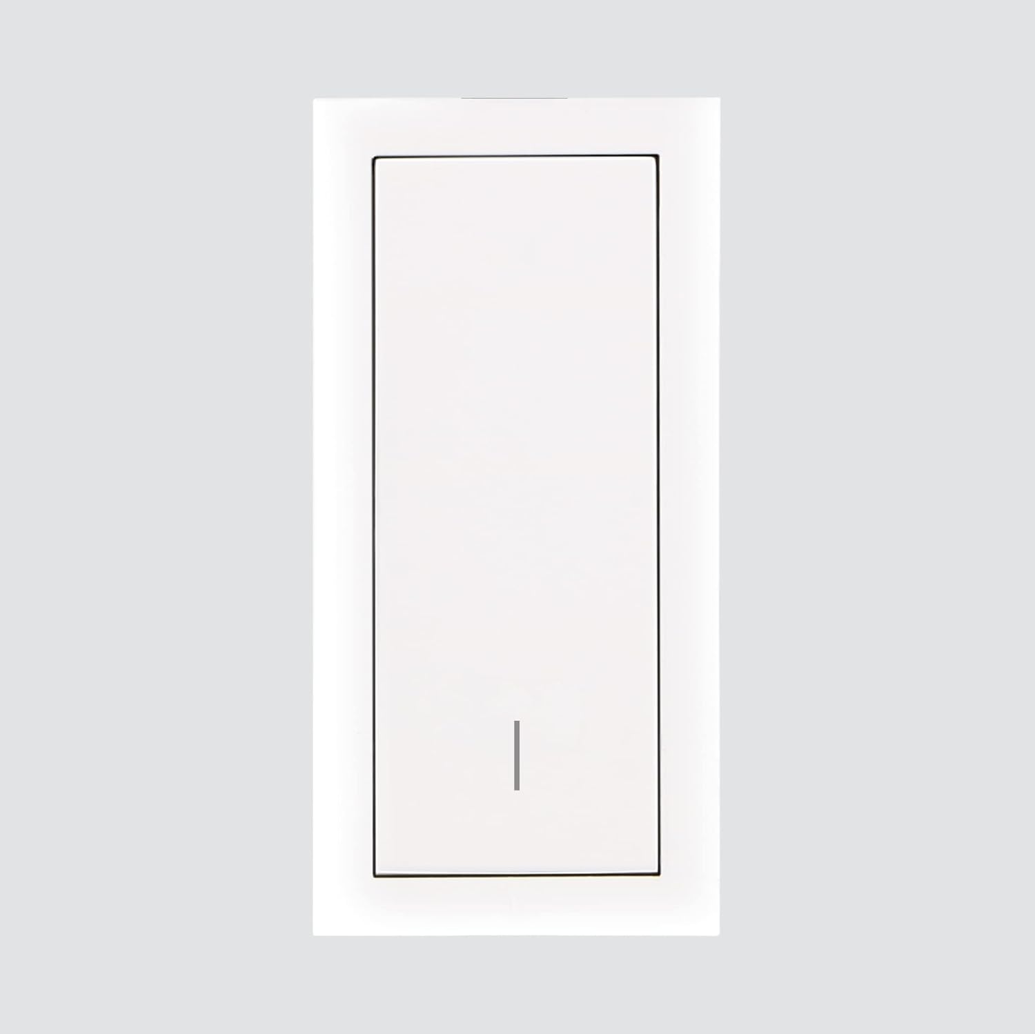 Kolors 6A 1 Way Switch 1 Module [White] [Selekt] [Flat Switch]Pack of