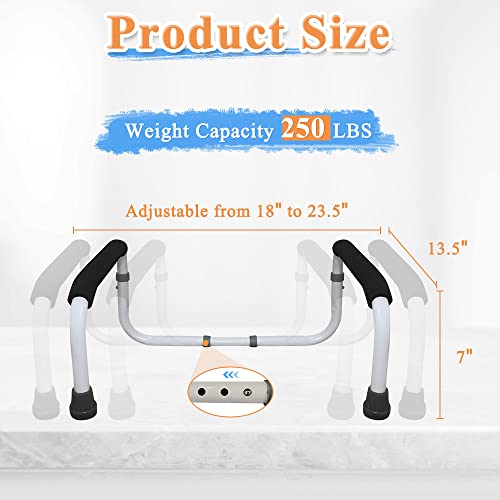 Stand Assist Mobility & Daily Living Aids Bed Rail Cane Chair Assist For Elderly Lift Assist Devices For Seniors, Handicap Grab Bar For Disabled Couch Safety Handle(Width Adjustable) #TOP2