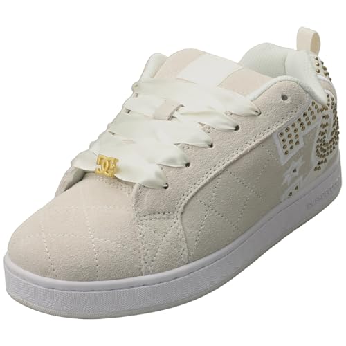 Zapatillas de skate DC Shoes Court Graffik Se mujer en oro blanco roto