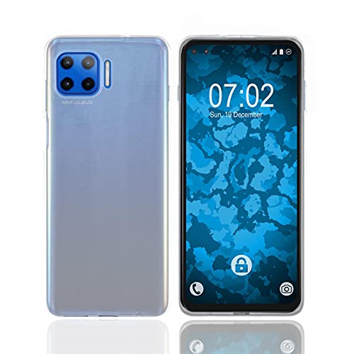 PhoneNatic Carcasa de silicona transparente compatible con Motorola Moto G 5G Plus