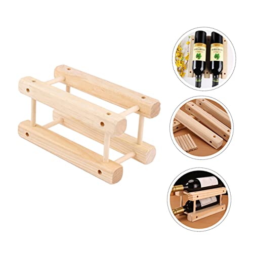 Soporte Decorativo de Madera para Botellas de Vino miniatura 6