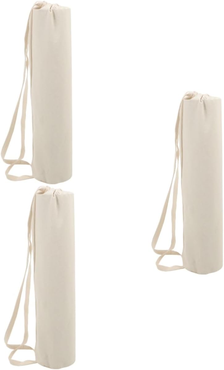 3pcs Yoga Mat Storage Bag Yoga Mat Carrier Capacity Stylish Design for Daily Use and Fitness for Men and Women