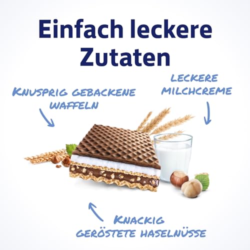 Knoppers, gefüllte Waffelschnitten mit Haselnüssen - 8 x 25 g
