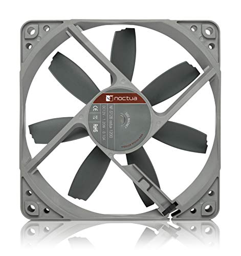 Noctua NF-S12B redux-1200, High Performance Cooling Fan, 3-Pin, 1200 RPM (120mm, Grey) by Noctua - Image 2