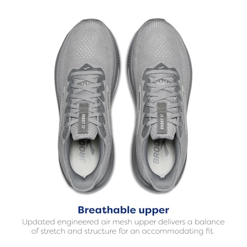 Brooks Brooks Men’s Ghost 17 Neutral Running Shoe - Primer Gray/Oyster Mushroom - 11 Medium