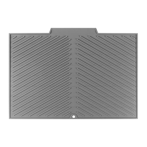 Silicone Draining Mats for Kitchen Worktop Silicone Dish Drying Mats for Kitchen Drying Mat Non-Slip Draining Board MatssSilicone Dish Drainer Matt for Bar Coffee Mat Dishes Drainer Matt 42.6x33.2cm