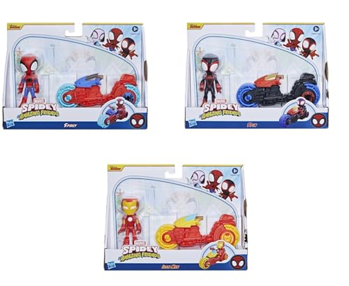 Figurine Spidey Et Ses Amis Extraodinaires Moto Rubie' La Boite - vue 2