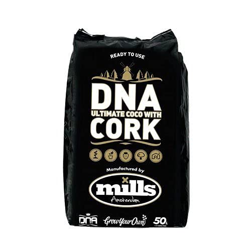 DNA Mills - Coco With Cork, Soil With Cork, Top Mix & Cocopeat 50L bags (Coco With Cork - 2x 50L)