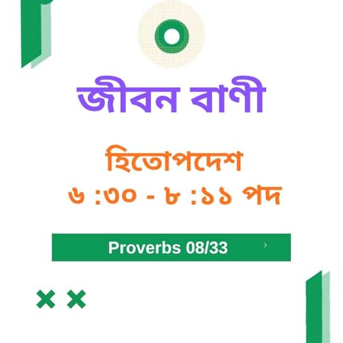 Bengali Bible Study 0691 হিতোপদেশ ৬ : ৩০ - ৮ : ১১ পদ Word Resounds Today Jeeban Bani For Thru The Bible