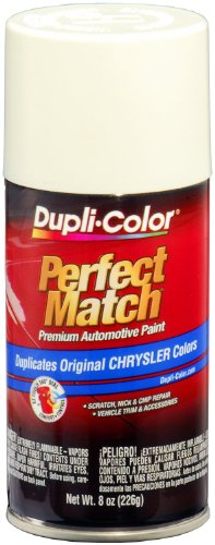 Image of Dupli-Color BCC0407-6 PK (EBCC04077-6 PK) Stone White Chrysler Perfect Match Automotive Paint - 8 oz. Aerosol, (Case of 6)