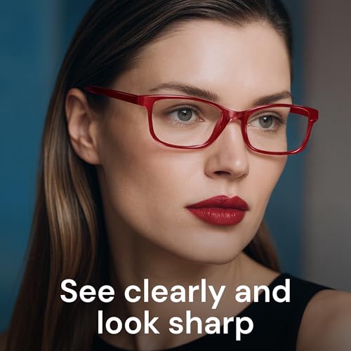 Image of Gaoye +1.25 Multi Pack Reading Glasses - Blue Light Blocking Lenses, TR90 Frames, UV400 - Eyeglasses with Clear Vision