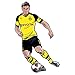 Produktbild Wandsticker BVB Comic Spieler Mario Götze Borussia Dortmund Fußball Bundesliga Sport Verein Tricot Mittelfeld Sticker selbstklebend Wall-Art - Größe