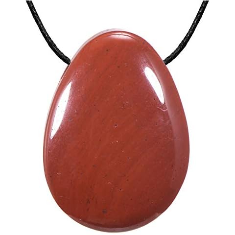 Collier Morella avec Pendentif Jaspe Rouge Cover