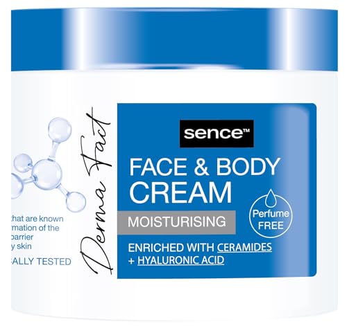 Crema facial y corporal sin perfume, crema hidratante...