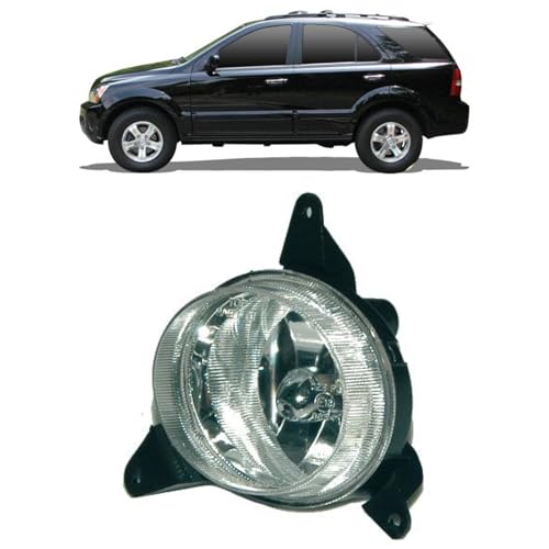 DM Autoteile 108312 Nebelscheinwerfer Nebelleuchte Nebellicht NSW links kompatibel für Kia Sorento I (JC)