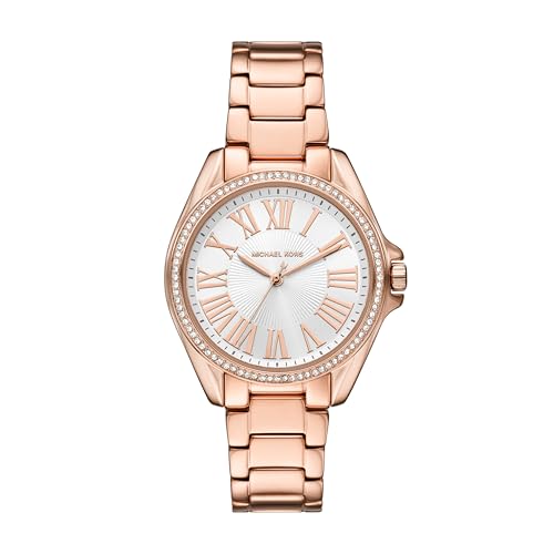 La Mejor Selección de Reloj Michael Kors Dama Top 5. 50 Michael Kors Reloj mk4853 kacie de acero inoxidable en color oro rosa para mujer