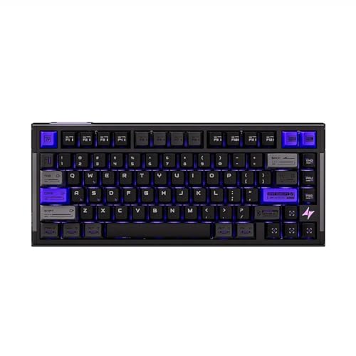 ATK RS7 V2 75%アルミホール効果ゲーミングキーボード 81キー V2 Ultra/Blazeblade/ブラック