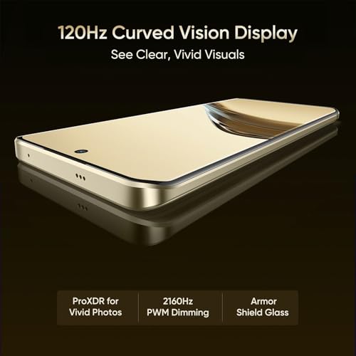 Image of realme 13 Pro+ 5G Smartphone 8+256GB Gold,6.67inch Screen,120HZ Curved Vision Display,80W SUPERVOOC Charge,82MP Camera,Qualcomm Snapdragon 7s Gen2,IP65