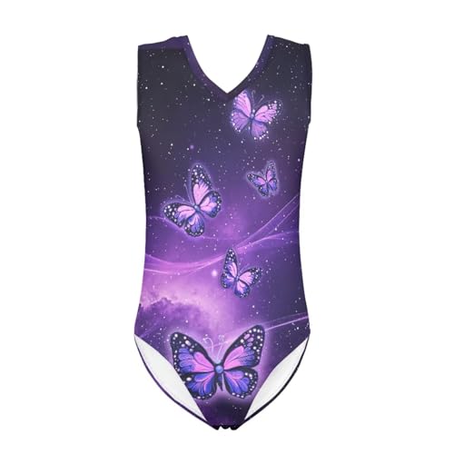 Image of Mumeson Girls One Piece Swimsuits Lightweight V-Neck Swimwear Bathing Suits for Little Girls 3-14 Years