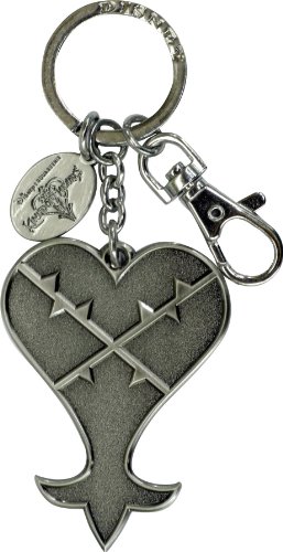 Disney Kingdom Hearts Heartless Pewter Keyring #TOP9