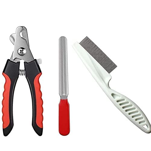 PSK PET MART Dog Grooming Combo of Nail Cutter Large with Clipper and Flea Comb for Dogs, Puppies, Cats, Rabbit Nail Cutter Large with Clipper and Flea Comb (B09PK6QR1H) Amazon Price History, Amazon Price Tracker