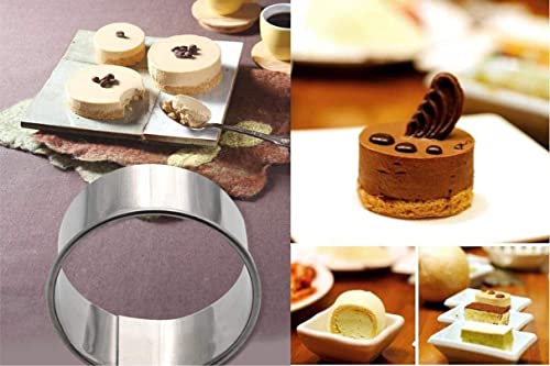 Image of Round Cookie Cutter Set (12 pcs) - Stainless Steel Baking Molds for Cookies, Biscuits & Pastry | Durable Commercial-Grade Metal Cutters for Baking & Kitchen Use
