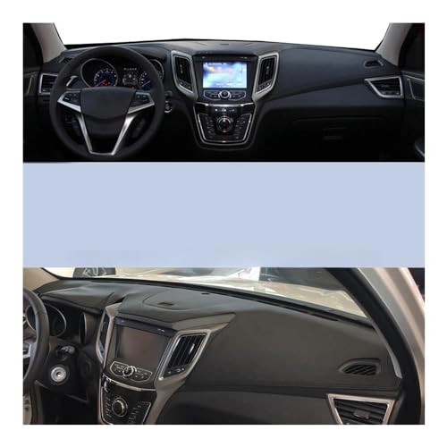 Couverture de tableau de bord pour Changan CS35 2012-2016 en tissu technique premium