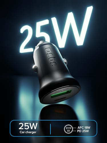 Cargador para iPhone Samsung Xiaomi OPPO con carga rápida USB-C de 25W 2