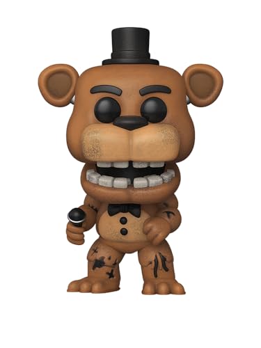Funko Pop Withered Freddy FNAF con protector coleccionable de vinilo para fans 3