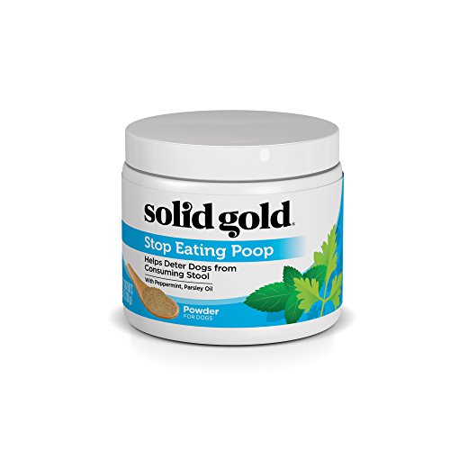 Solid Gold S.E.P (Stop Eating Poop) Coprophagia Supplement Powder for Dogs, All Ages, All Sizes, 3.5 oz Tub