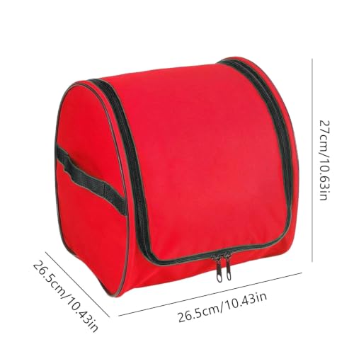 Organizador portátil Oxford 600D de gran capacidad para guardar adornos de Navidad 6