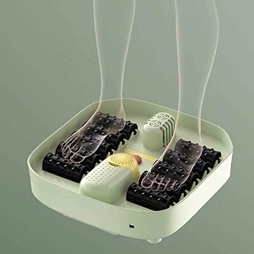 Masajeador eléctrico de pies plegable con calor y vibración miniatura 4