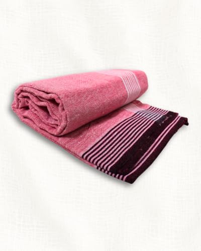 Image of Self Design Blended Solid cotton lungi for men | Daily Wear, Home Wear & Relaxation | 2 Meter | Unstitched