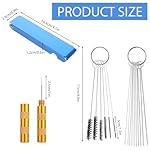 Lusofie-Carburetor-Carbon-Dirt-Jet-Remove-Cleaner-2-Aluminum-Boxes-20-Cleaning-Needles-10-Nylon-Brushes-Torch-Tip-Cleaner-Repair-Tools-Set-for-ATV-Moped-Welder-Carb-Spray-Guns