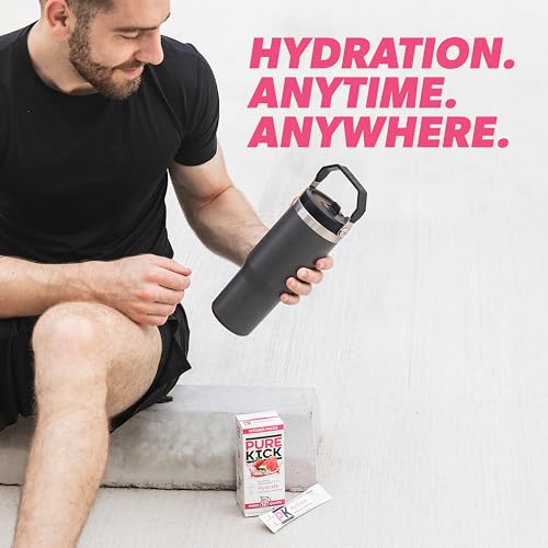 Pure Kick Hydration Pitcher Pack, Strawberry Watermelon, Includes 6 Packets, 1 Box, Makes 12 Quarts Total - Thumbnail 5