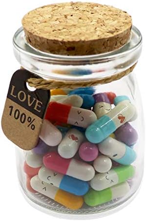 Capsule Letters - Berichten in een Glazen Fles - 100pcs Schattige
