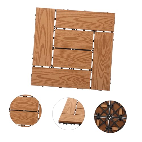 Carrelage de sol emboîtable de terrasse extérieur facile à poser