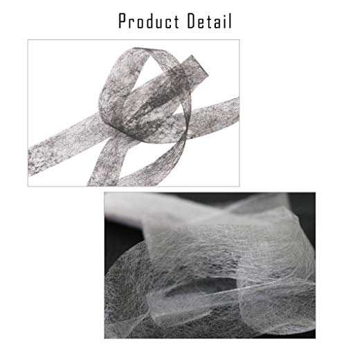 Rolin Roly Fita de Fusível de Tecido 70 jardas Adesivo Bainha Fita Branca Cortinas Roupas Vestidos C