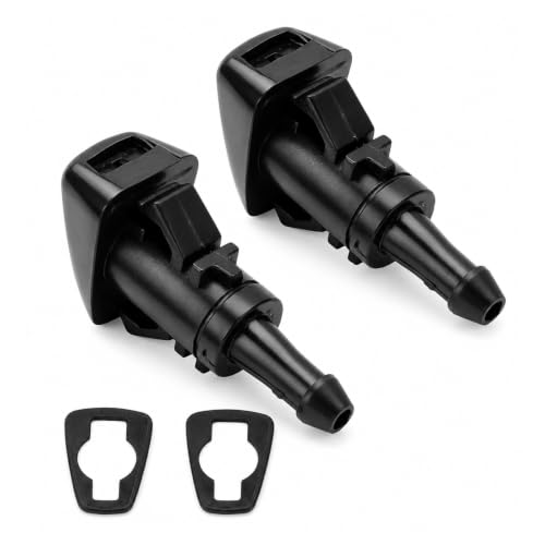 Image of 2Pcs Front Windscreen Washer Jets Spray Nozzles for Kia Hyundai 98630-2K100