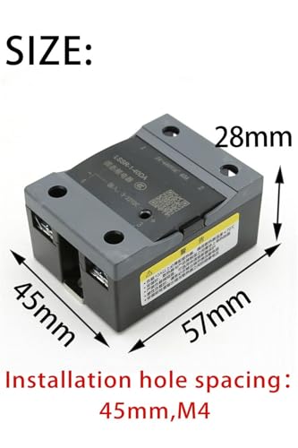 Relais statique 120A SSR commande DC 3-32V fiable